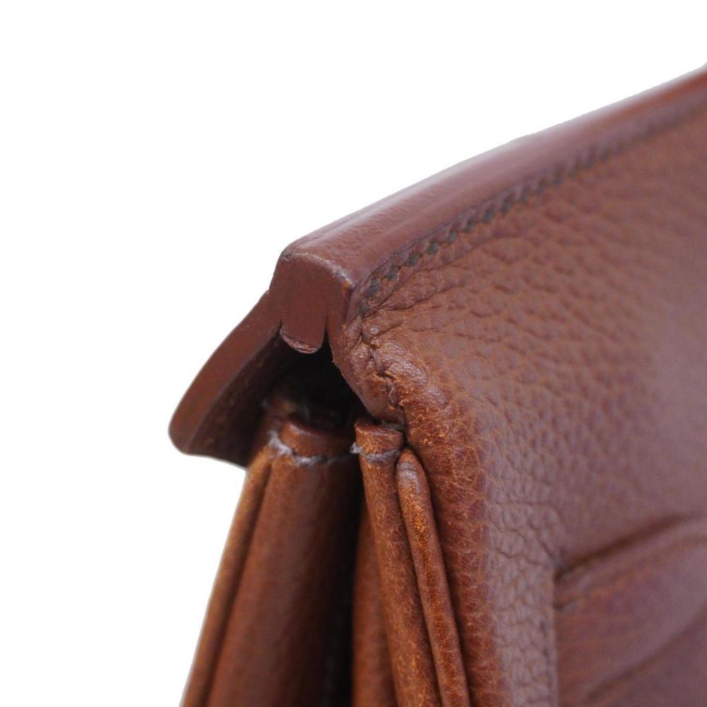 Hermes handbag Birkin 40 □B stamp Ardennes Brown Men's Women's - Picture 7 of 16